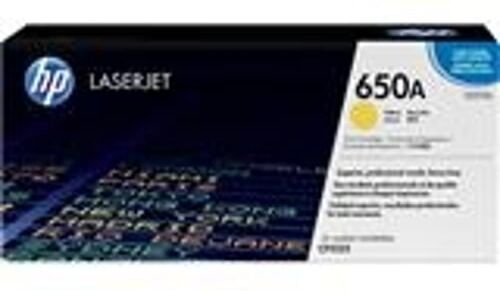 HP 650A toner amarillo