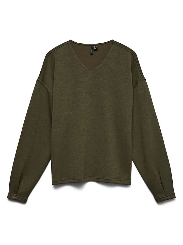 Vero Moda Sweatshirt in Khaki - L