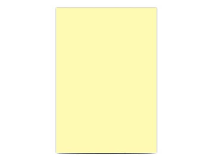 1000x DIN A4 Papierbogen/Bastelkarton in Hellgelb - 21,0 x 29,7 cm - 225 g/m² - Planobogen Bastelbogen Bastel-Papier Ton-Karton - Colours-4-you