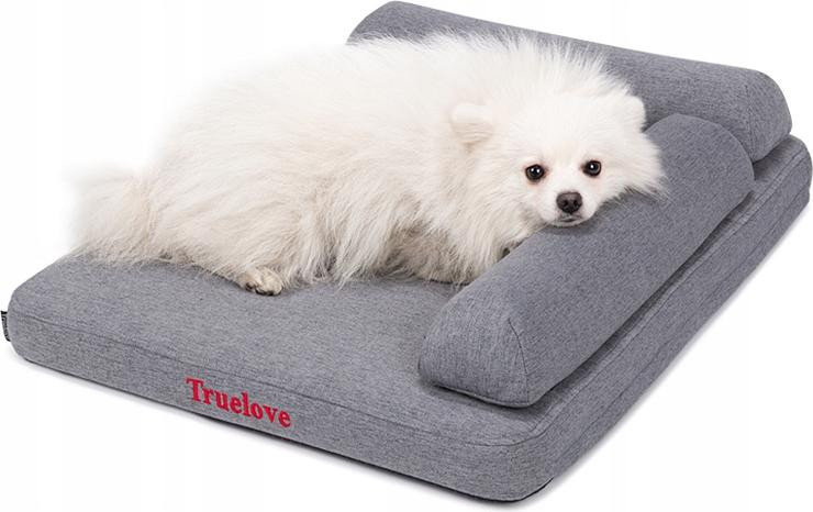 TrueLove hondenbed sofa donkergrijs L