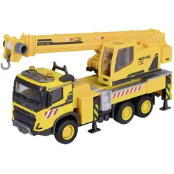 2x Majorette Volvo Truck Crane