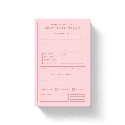 Grown-Ass Person Memo Pad