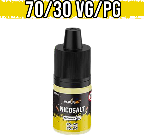 VaporArt Nico Salt Base Neutra 70vg 30pg Sali Di Nicotina 10ml