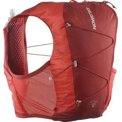 SALOMON Rucksack ACTIVE SKIN 8 SET RED DAHLIA/HIGH RISK R, Größe L in Rot Rot
