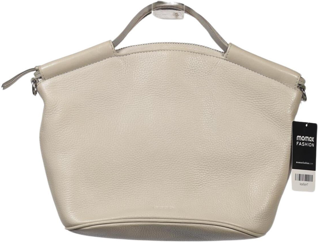 Ecco Damen Handtasche gross Leder, Beige, Leder - Second Hand