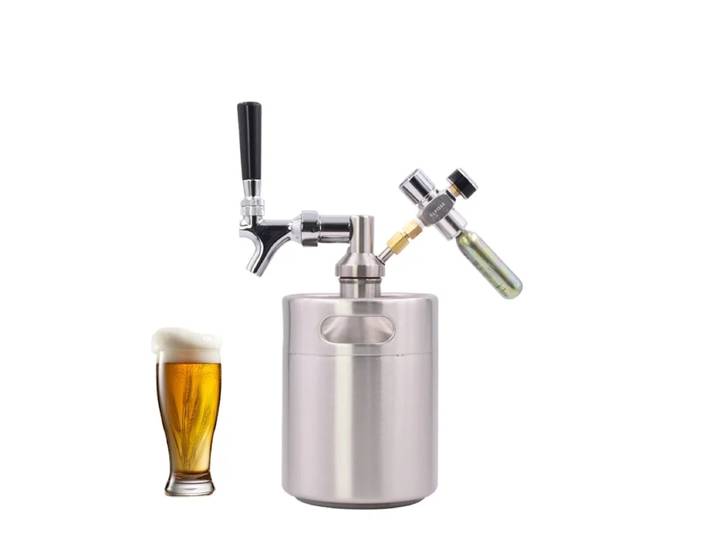 Table portable durable mini distributeur de boissons à bière à tir froid