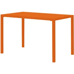 Outdoor Esstisch Quatris 120x80x75 cm orange