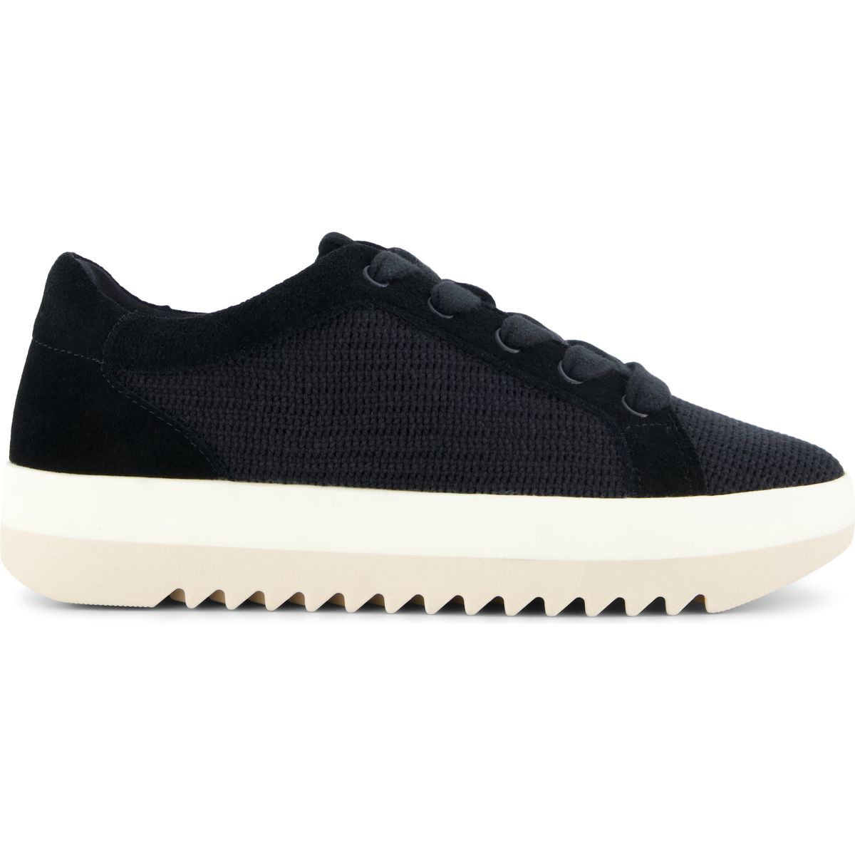 Toms REA black open weave mesh/suede 37.5 10023134-37.5