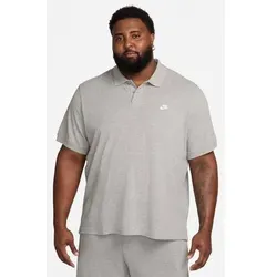 NIKE Herren Polo M NK CLUB SS POLO PIQUE, Größe M in Grau Grau