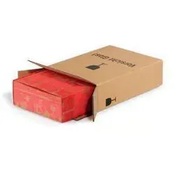 Transpak, Versandkarton + Versandbox, Versandkarton Masse 285x110x390mm Qualität 2.3BC braun postgeprüft braun (20 Stk.)