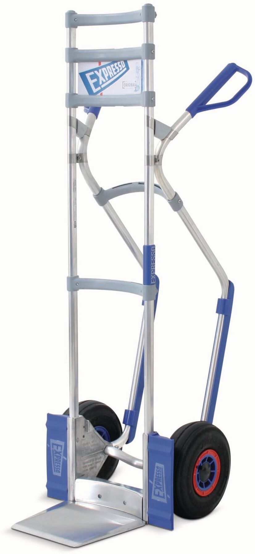 Sackkarre "MAPO", bunt (silberfarben, blau), Aluminium, Sackkarren, Sackkarre silberfarben, blau Einheitsgröße