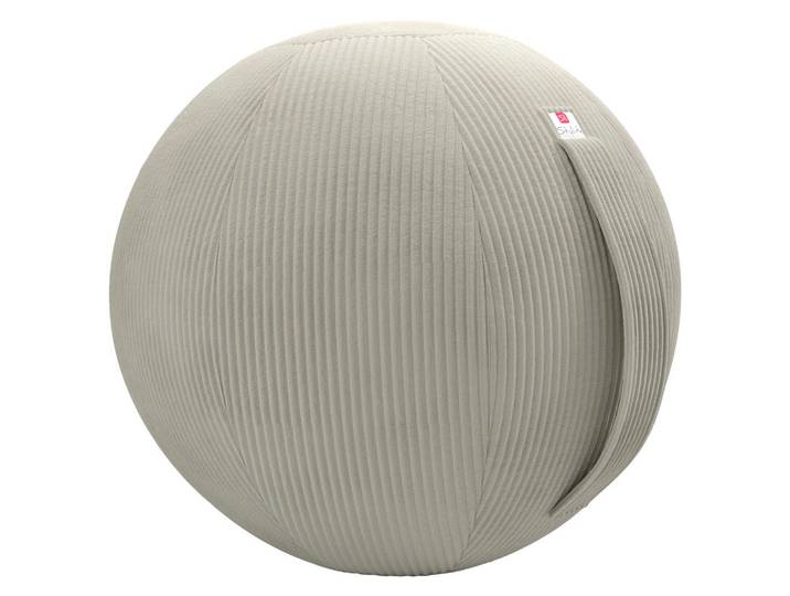 Stylife Sitzball, Beige, Füllung: Luftkern, Oeko-Tex® Standard 100, Kleinmöbel