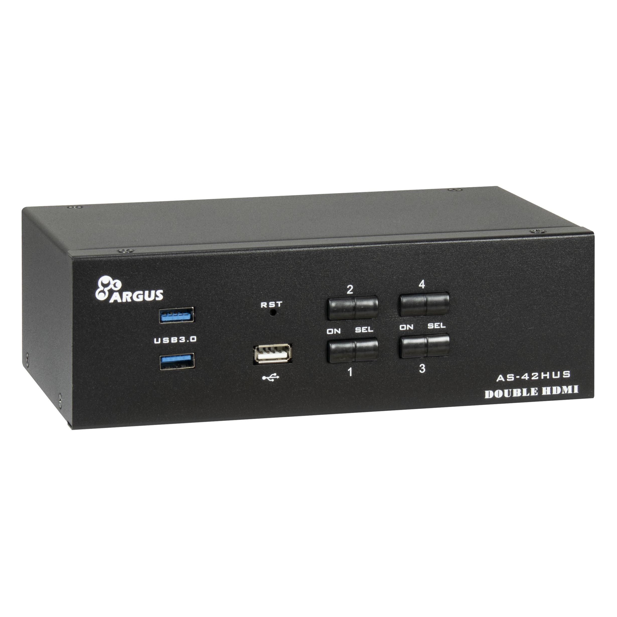 Intertech Inter-Tech IPC KVM Switch AS-42HUS (88887412)