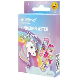 WUNDmed® Pflaster Einhorn bunt 10 St.