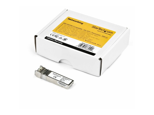 StarTech.com 0231A0A6-ST Transceiver Modul (SFP+ Module, 10GBase-SR HP kompatibel, Glasfaser, 850nm, LC Multimode mit DDM) (0231A0A6-ST)