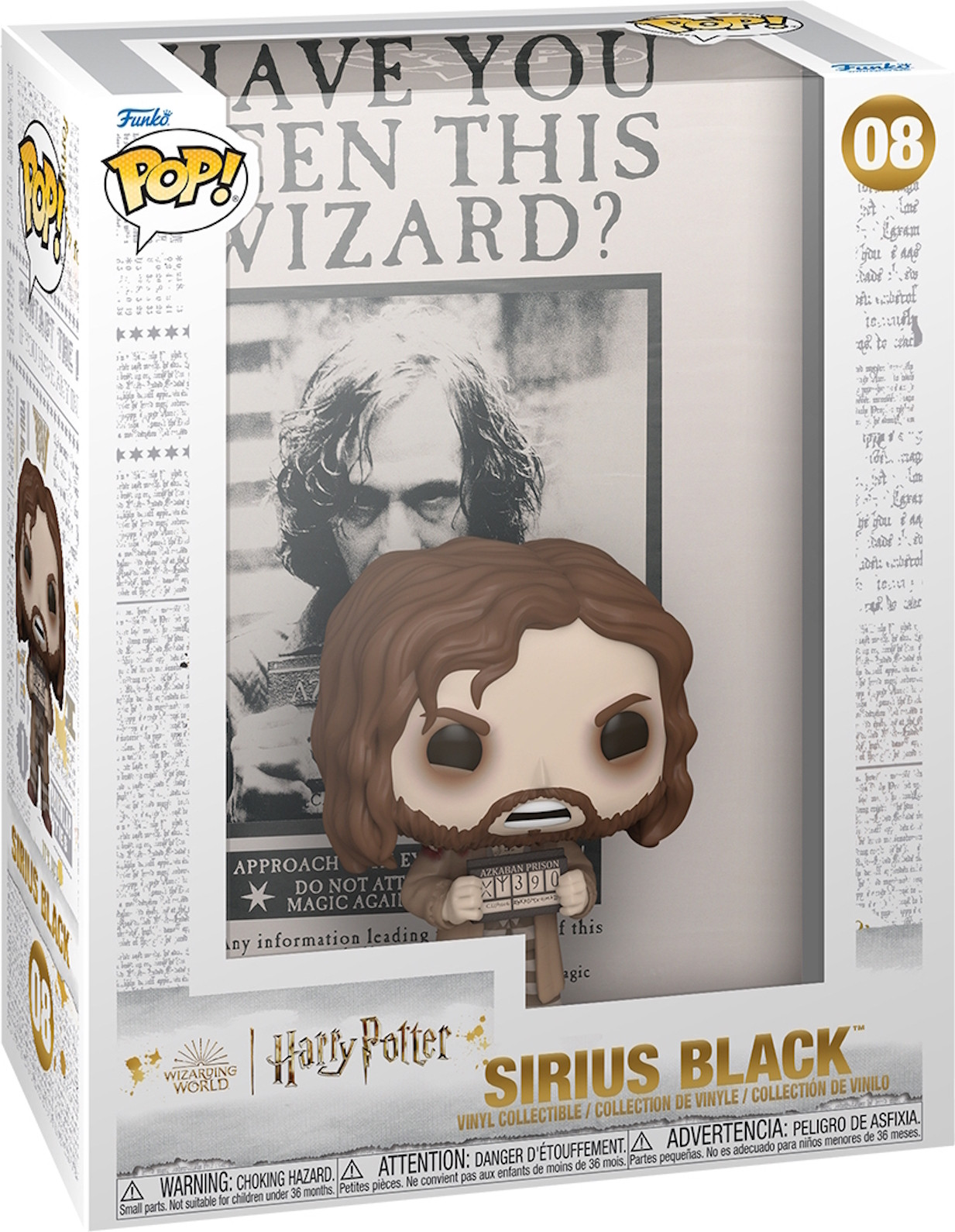 Funko Pop! Vinyl figuur Harry Potter - Sirius Black (nummer 08)
