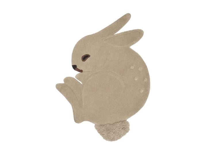 Ferm Living Rabbit getufteter Teppich Kaschmir, 88x120 cm