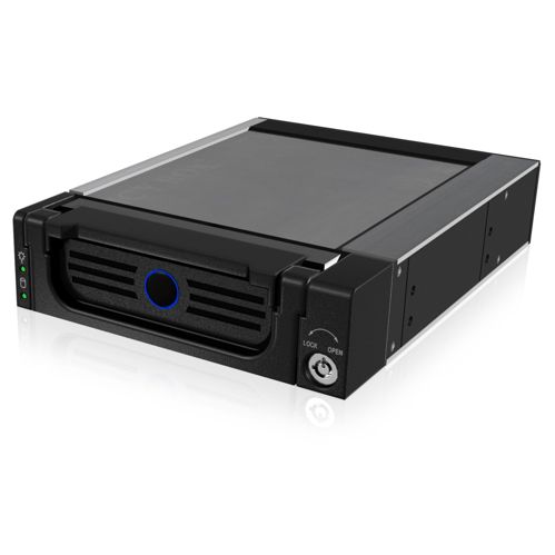 ICY BOX IB-138SK-B-II Wechselrahmen für 3,5 HDD SATA