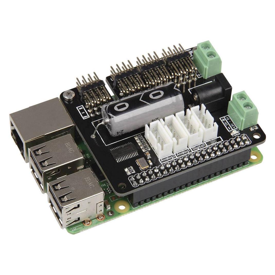 Joy-it Raspberry Pi Erweiterungs-Platine MotoPI-R ( MotoPI-R) (Joy-IT MotoPI-R)