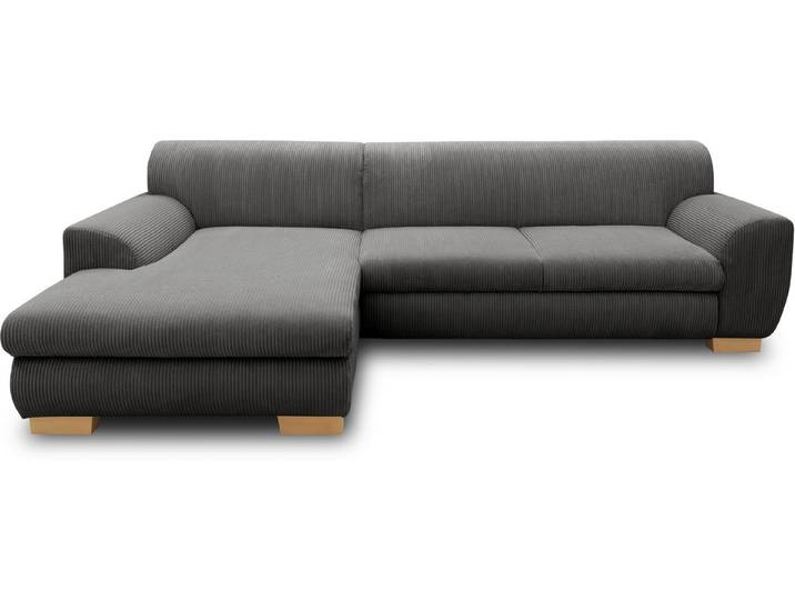 Home affaire Ecksofa Nika zeitlos und elegant, L-Form, wahlweise mit Bettfunktion, auch in Cord