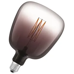 OSRAM LED VINTAGE E27 Glühlampe Globe 140 Smoke-Tönung dimmbar 4,5W wie 15W extra warmweißes gemütliches Licht