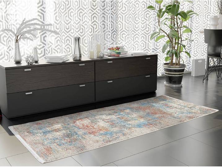 Tapis de couloir Auroras Elegance 80 x 200cm Multicolore/Multicolore