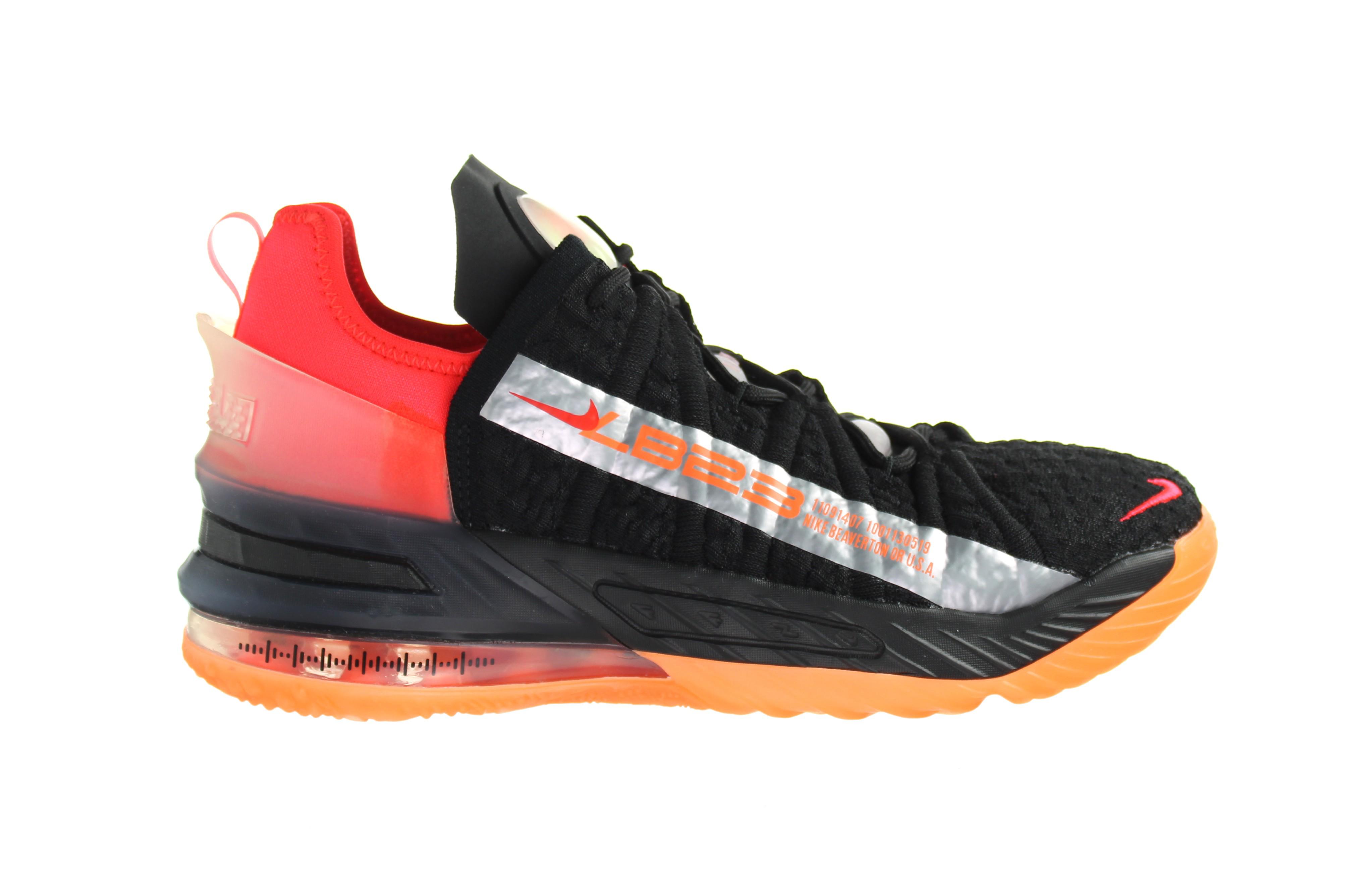 Nike Lebron XVIII Heren Zwarte Trainers