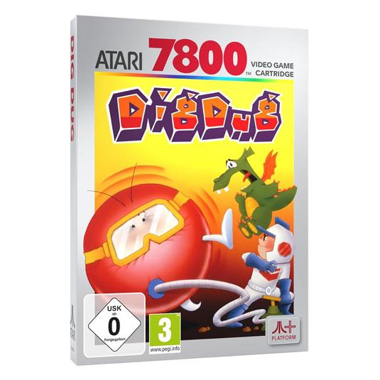 Atari Dig Dug ( 2600+/ 2700+/ 2700) Cartridge (Atari, DE) (1174354)