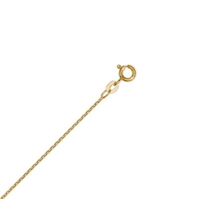 Goldkette ONE ELEMENT "Halskette aus 585 Gelbgold Ø 1,2 mm" Gr. 45, gold, Halsketten, Damen, 45, Gelbgold 585 Gold, Gelbgold 585, Gold, Goldkette, Harmonisch gestaltet – ruhiges Design mit feinem Ausdruck