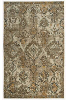 Alora Decor Intrepid Damask Design Classical Wool Rug