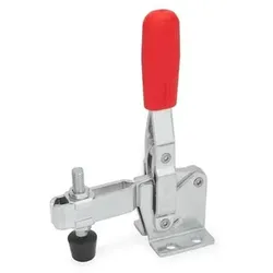 Schnellspanner, Stahl, Spannhebel vertikal, mit waagrechtem Fuß (810-230-C)