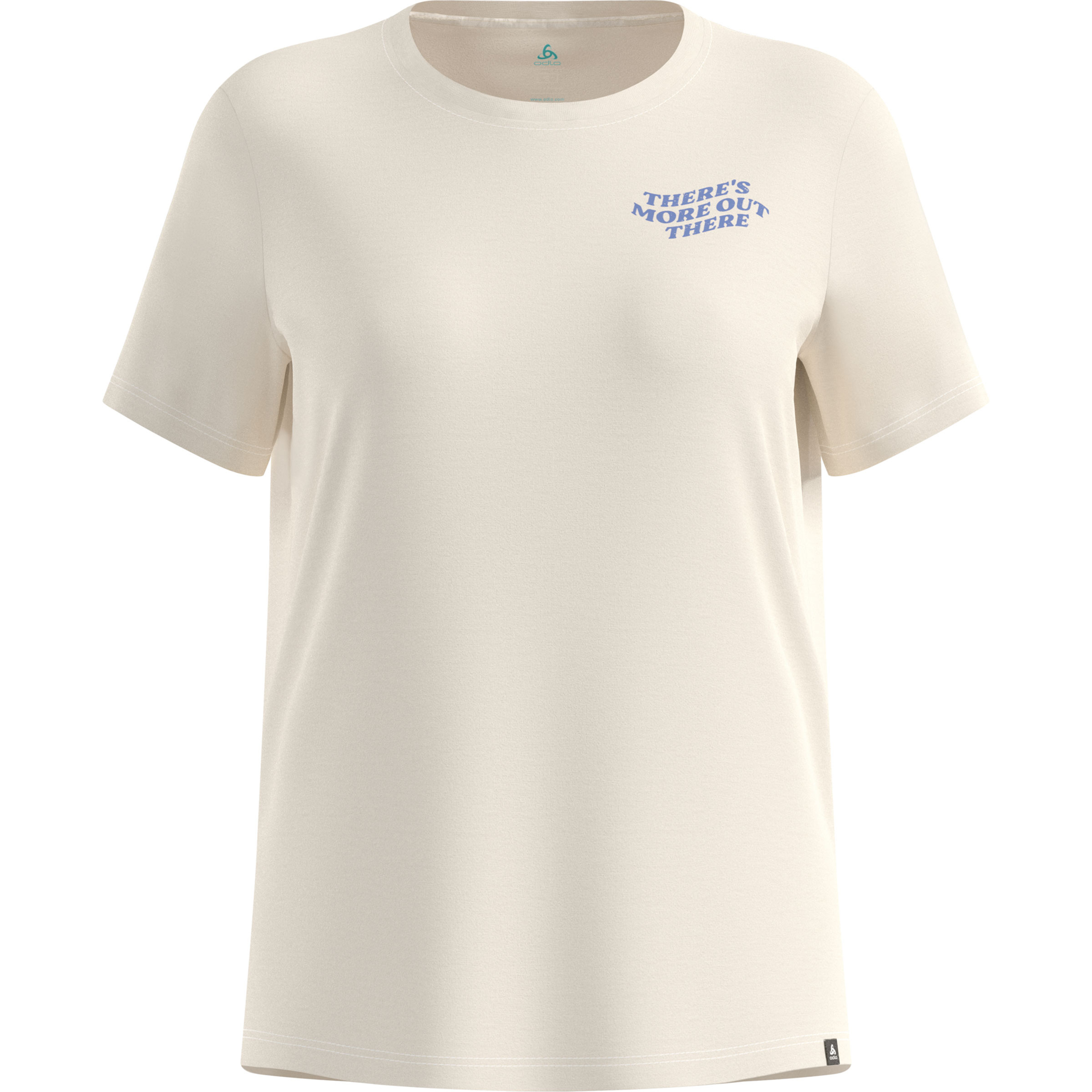 Odlo There's More Out There Damen T-Shirts beige Größe L Lifestyle Hautfreundlich