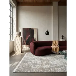 Teppich Kurzflor Beige 160x230 cm - VARA   Kadima Design