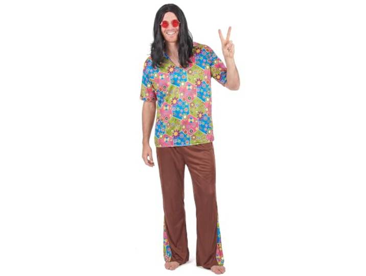 DEGUISE TOI - Hippie jaren 60 kostuum voor heren
