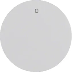 Hager Wippe mit Aufdruck '0', Serie R.classic, polarweiß glänzend