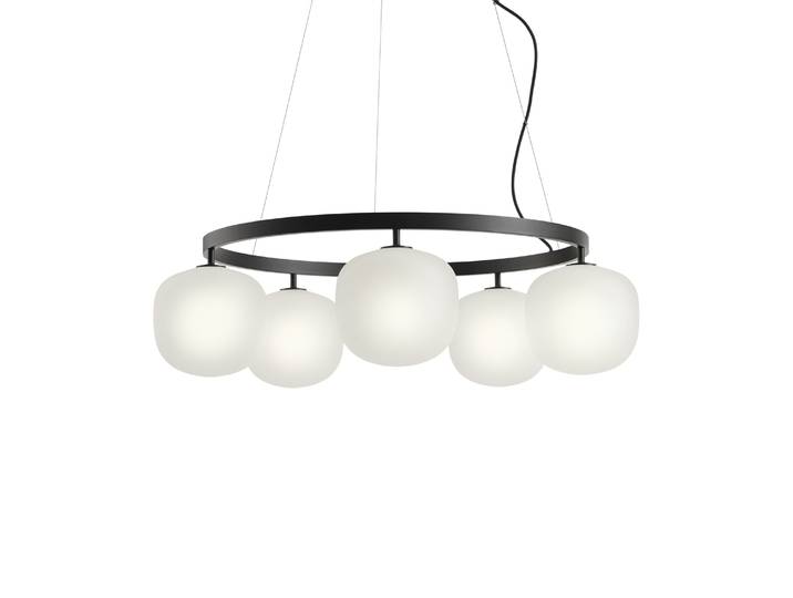 Muuto - Suspension Rime - Noir - Aluminium thermolaqué - Designer TAF Studio
