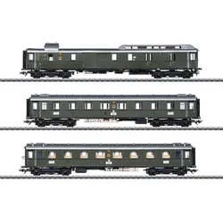 Märklin 42490 H0 Schnellzugwagen-Set FD 226 zur Baureihe 01, Ep. II
