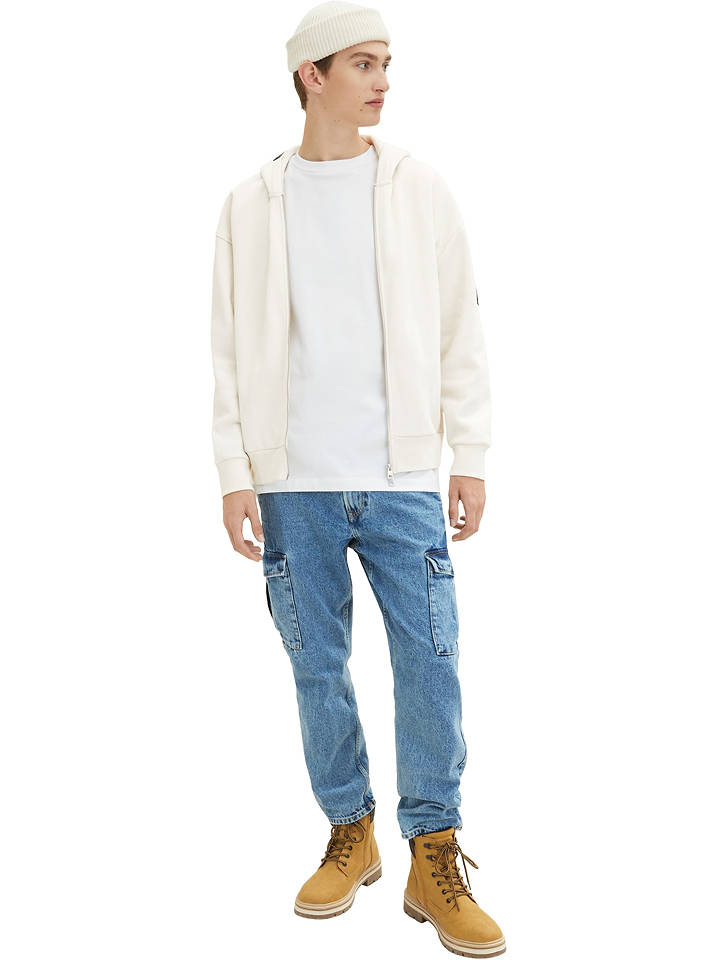TOM TAILOR Denim Shirt in Weiß - XL
