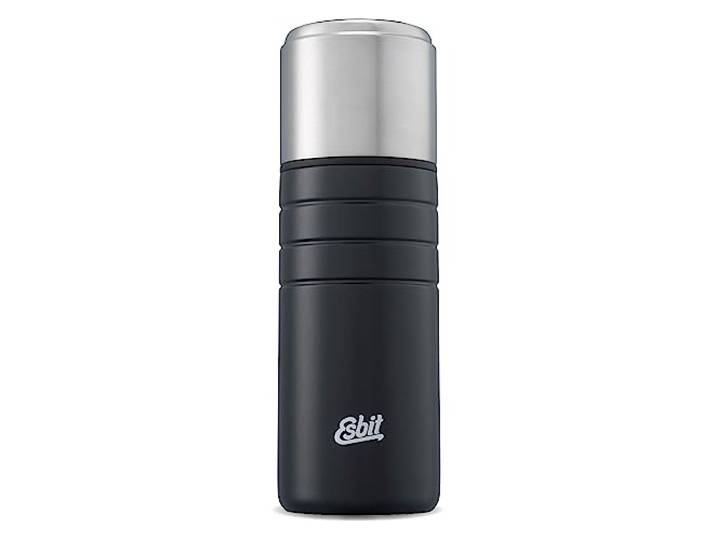 Esbit thermosfles Majoris roestvrij staal BPA-vrij zwart & zilver 1L & meer thuis, op kantoor & onderweg