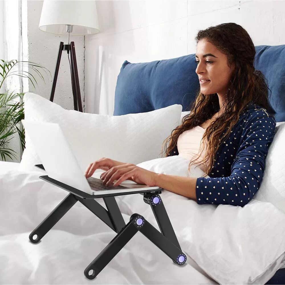 INF Verstellbarer Laptoptisch mit Mausmatte