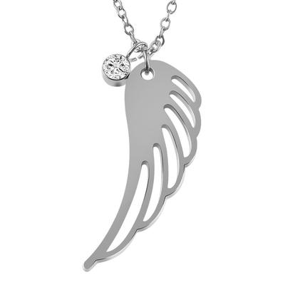 Kette mit Anhänger ADELIA´S, silber (silber, anker), Halsketten, Damen, unbekannt, Edelstahl