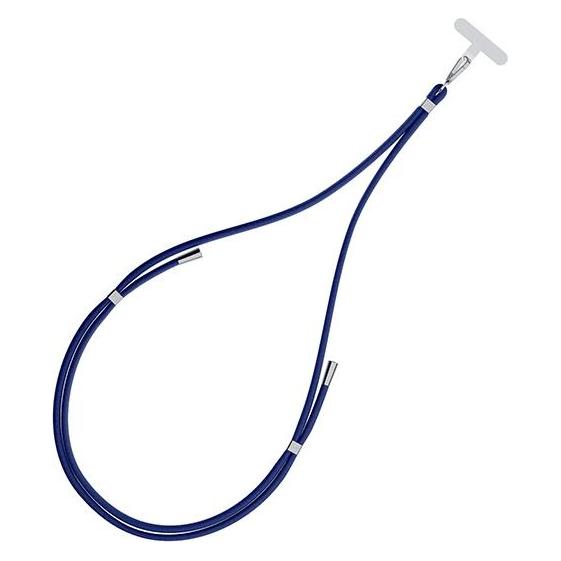3MK EasyClip Dark Blue (silver) smycz do telefonu (5903108568616)