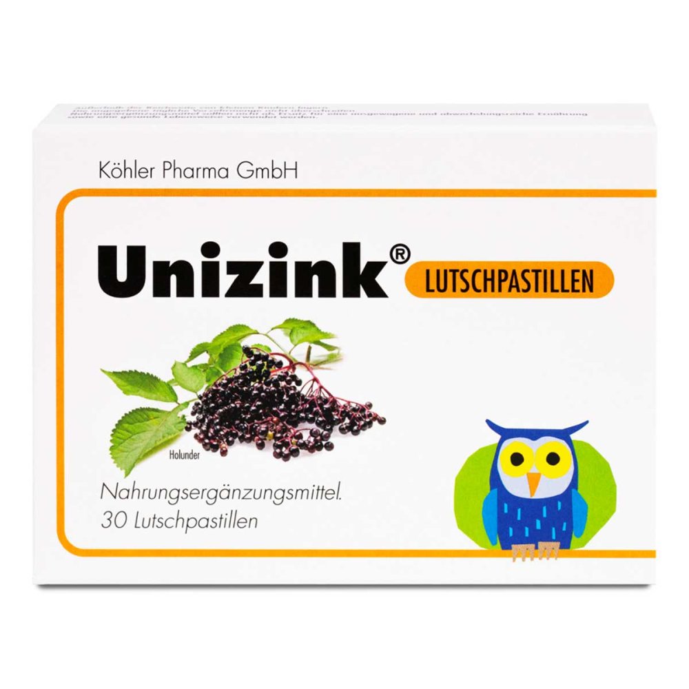 Köhler Pharma GmbH Unizink Lutschpastillen 04712418