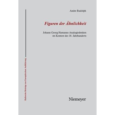 Figuren der Ähnlichkeit, Taschenbuch von Andre Rudolph, De Gruyter, 978-3-484-81029-7