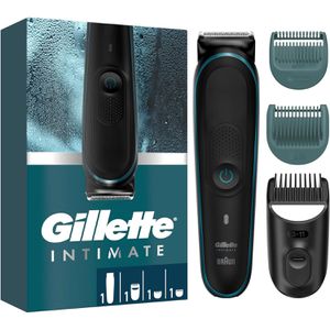 Braun Elektrorasierer Intimate Hair Trimmer i5, Wet & Dry, mit 3 Kammaufsätzen