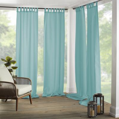 Threadmade Matine Indoor/Outdoor Tab Top Single Curtain Panel