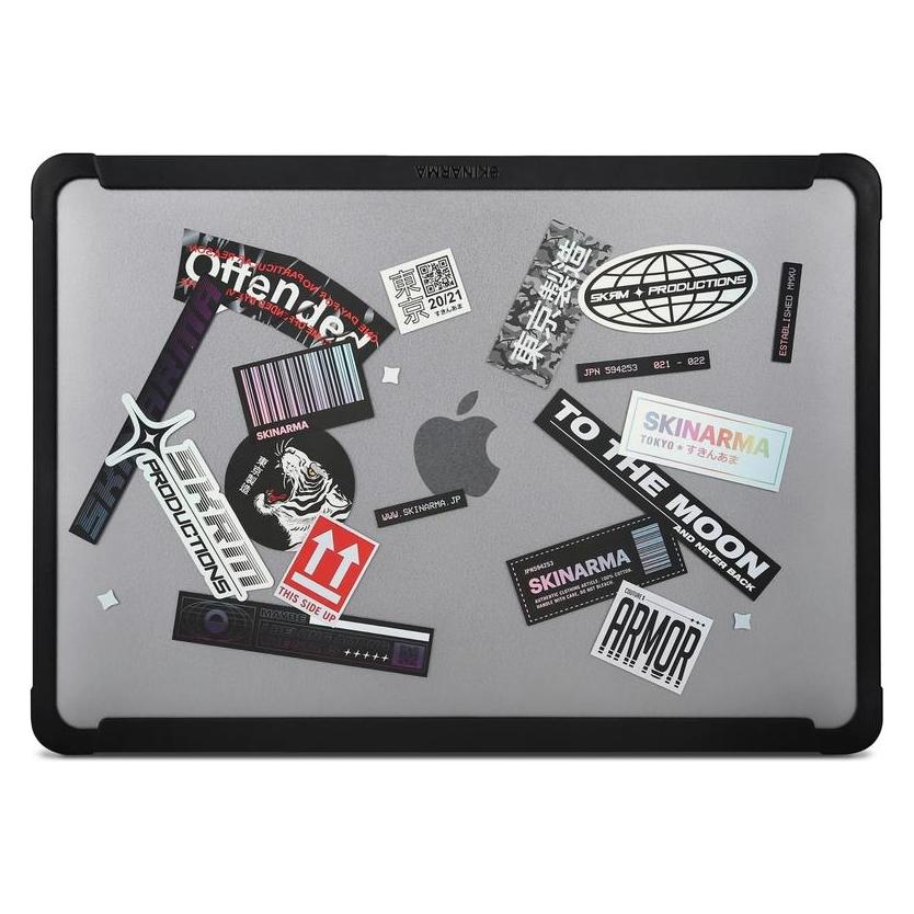 Skinarma case Henko MacBook Pro 14" (2021-2023) frost clear (14") (SK-MBP14-HENBLK539)