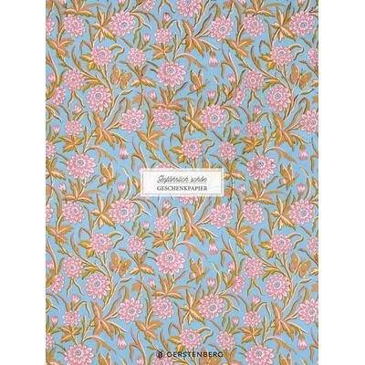 Gefährlich schön Geschenkpapier-Heft - Motiv Rosa Blüten