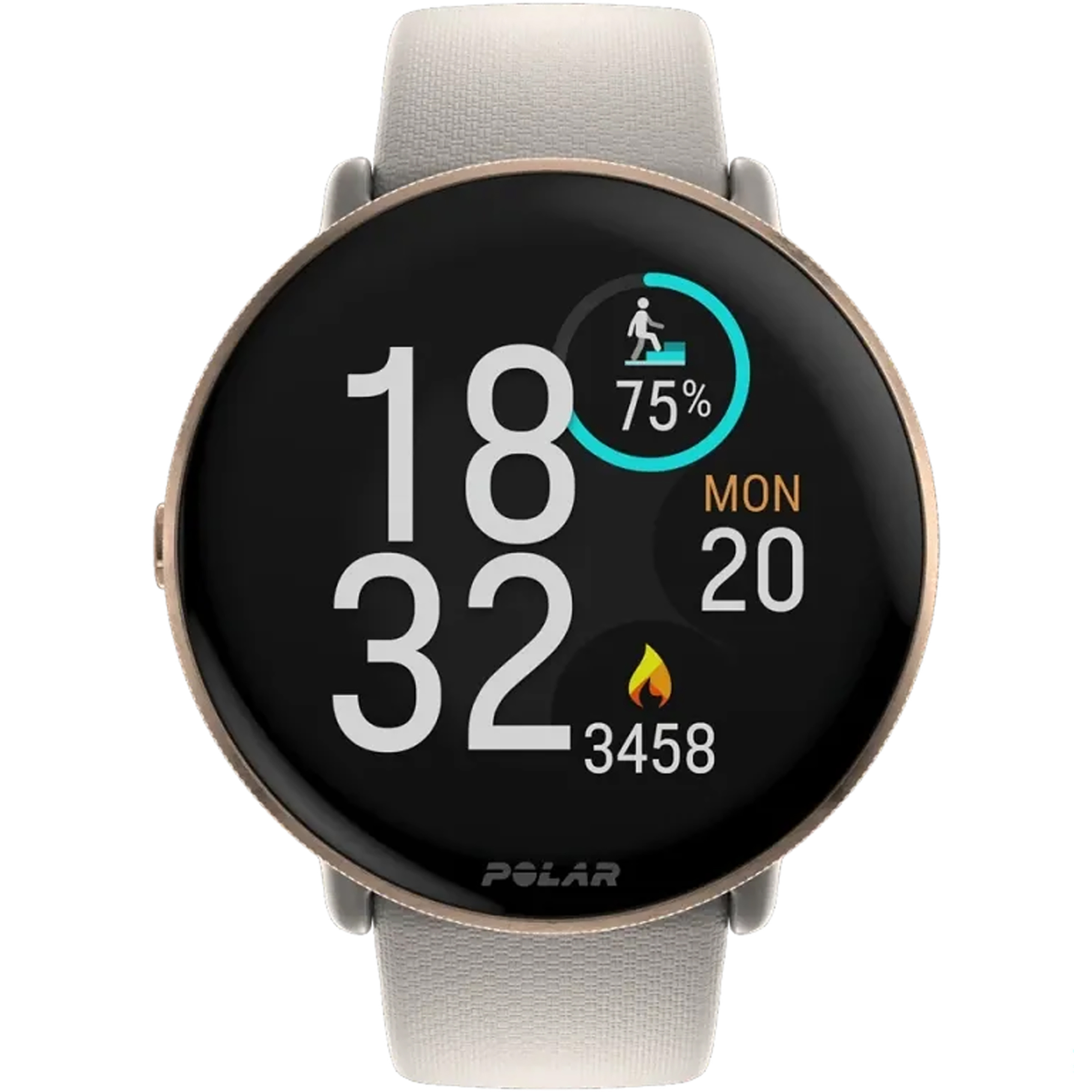 Polar Ignite 3 GPS-Uhr GPS Uhren greige-gold Größe S-L Trekking