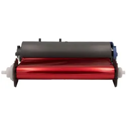 Brother Folie - glänzend - Rot - Rolle (22,3 cm x 120 m) A4, Drucker Zubehör
